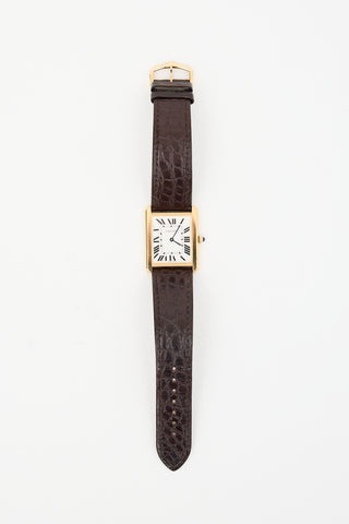 Cartier 28mm Stainless Steel Tank Solo Watch