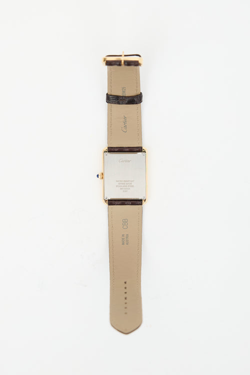 Cartier 28mm Stainless Steel Tank Solo Watch