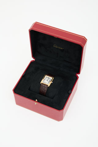 Cartier 28mm Stainless Steel Tank Solo Watch