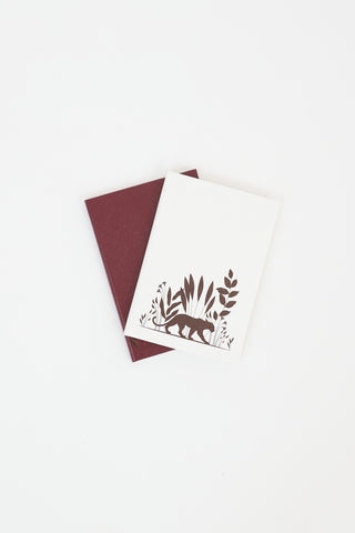 Cartier 2023 White & Red Jungle Graphic Notebook