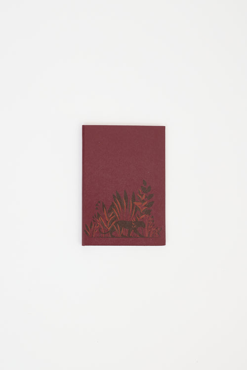 Cartier 2023 White & Red Jungle Graphic Notebook