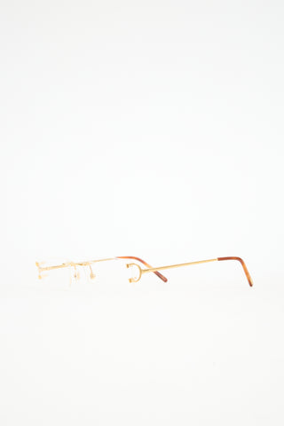 Cartier CT0092O Rimless Glasses