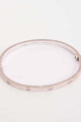 Cartier 18K White Gold 10 Diamond Love Bracelet