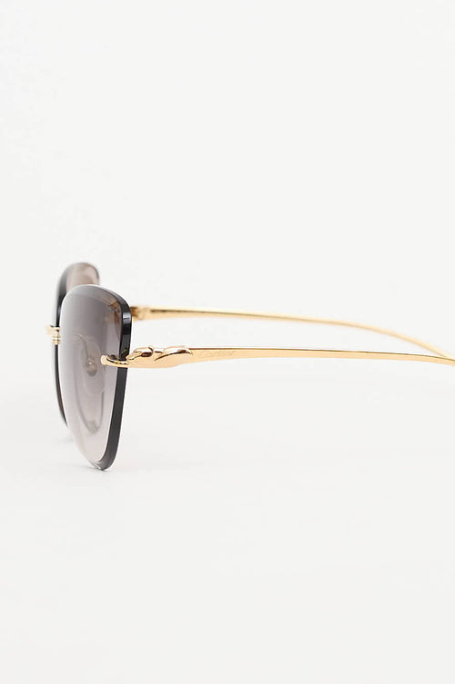 Cartier CT0032RS Angular Square Sunglasses
