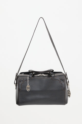Cartier Leather Marcello De Bowling Bag