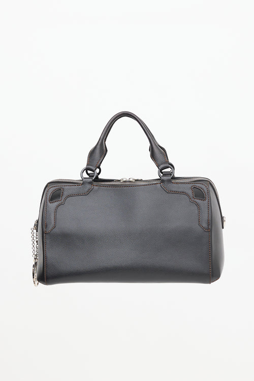 Cartier Leather Marcello De Bowling Bag