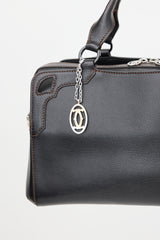 Cartier Leather Marcello De Bowling Bag