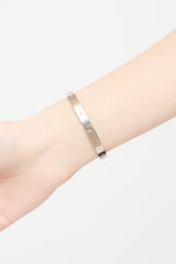 Cartier 18K White Gold Love Bangle
