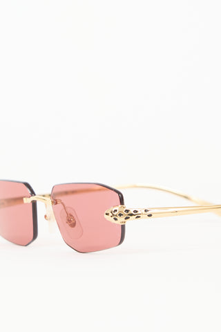Cartier M2ZL60013 Rectangle Sunglasses