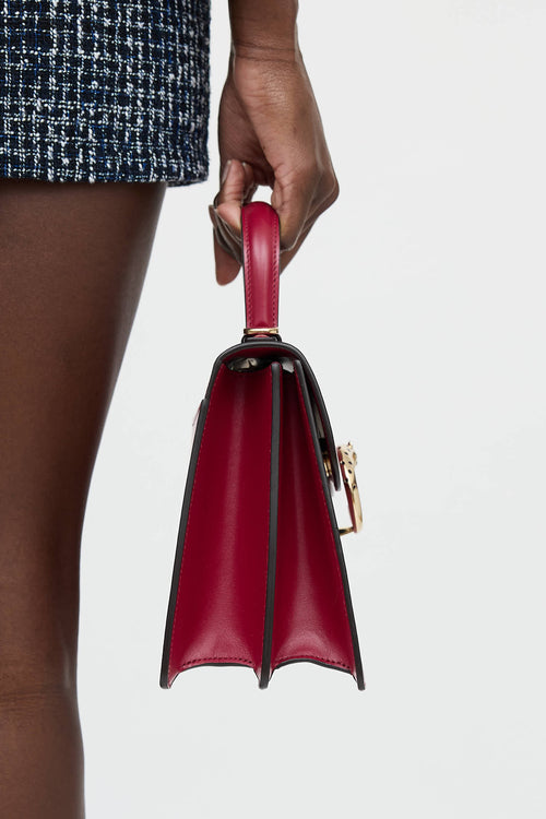 Cartier Leather Panthere Flap Bag