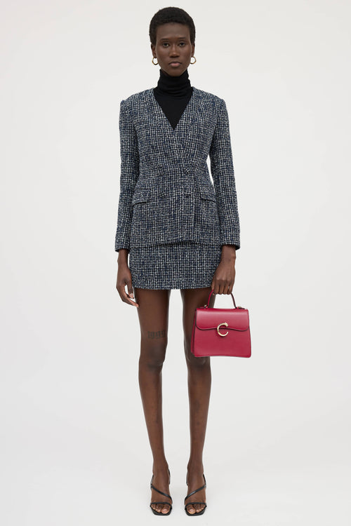 Cartier Leather Panthere Flap Bag