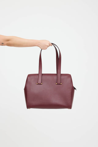 Leather Must De Cartier Tote Bag