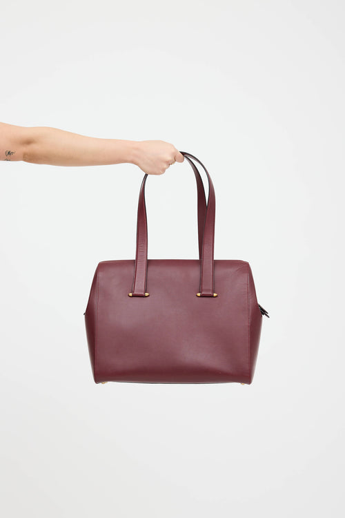 Leather Must De Cartier Tote Bag