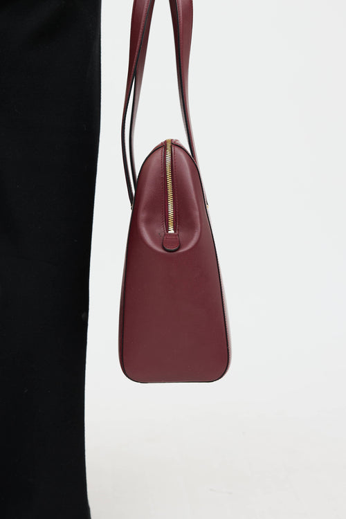 Leather Must De Cartier Tote Bag