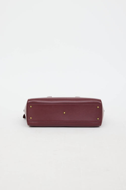 Leather Must De Cartier Tote Bag