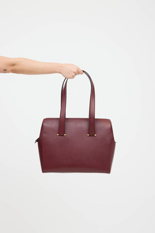 Leather Must De Cartier Tote Bag