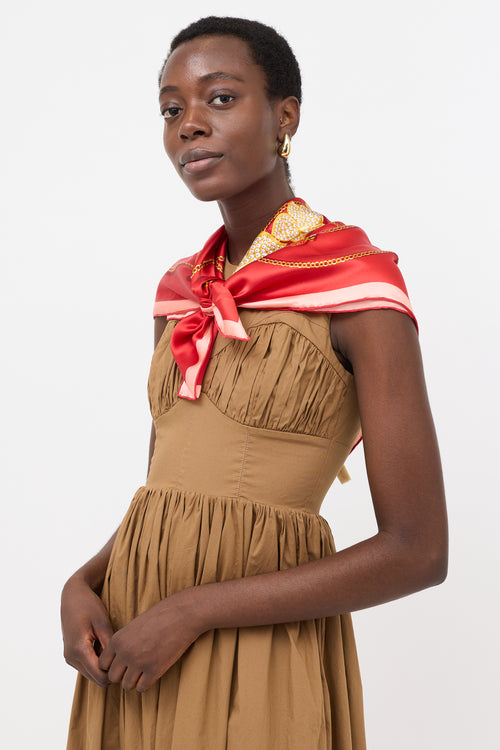 Cartier Silk Printed Scarf