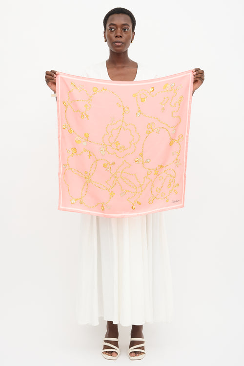 Cartier Silk Printed Scarf