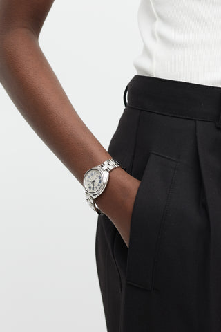 Cartier Silver CLE De Cartier Watch