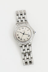 Cartier Steel Panthere Cougar Quartz Watch