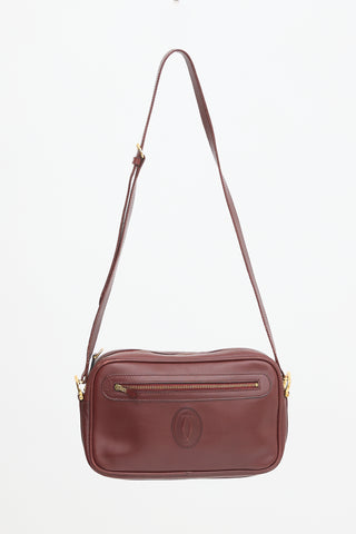Cartier Vintage Leather Must De Cartier Bag