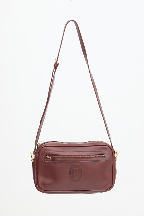 Cartier Vintage Leather Must De Cartier Bag