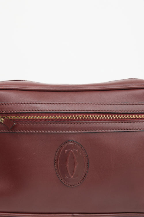Cartier Vintage Leather Must De Cartier Bag