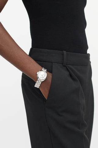 Cartier Stainless Steel Clé de Cartier 35MM Watch