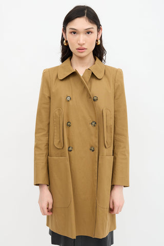Carven Double Breasted Coat