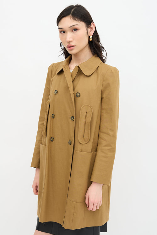 Carven Double Breasted Coat