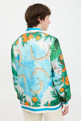 Casablanca Silk Printed Shirt