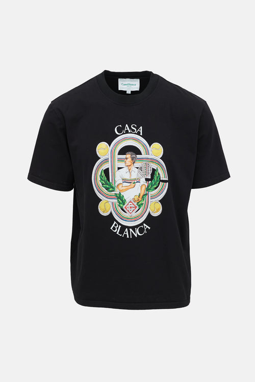 Casablanca Tennis Logo T-Shirt