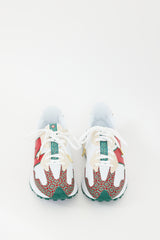 Casablanca X New Balance Red & Multi 327 Sneaker