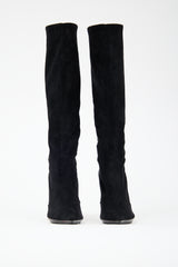 Casadei Suede Tall Boot
