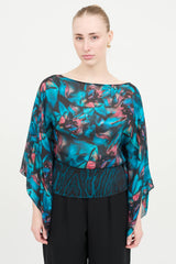 Roberto Cavalli 2013 Patterned Blouse