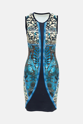 Roberto Cavalli Patterned Sleeveless Dress