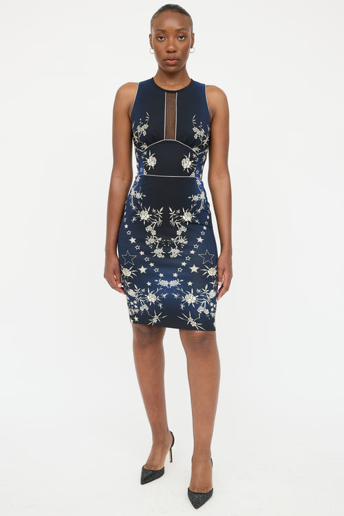 Roberto Cavalli Printed Sleeveless Dress