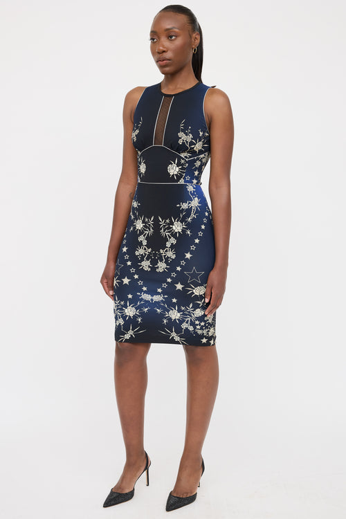 Roberto Cavalli Printed Sleeveless Dress