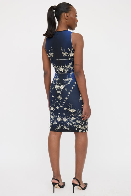 Roberto Cavalli Printed Sleeveless Dress