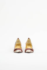 Just Cavalli Studded Buckle Pump
