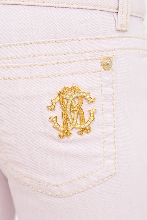 Roberto Cavalli Contrast Stitch Jean