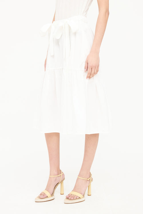 Cecilie Bahnsen Pleated Midi Skirt