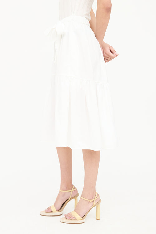 Cecilie Bahnsen Pleated Midi Skirt