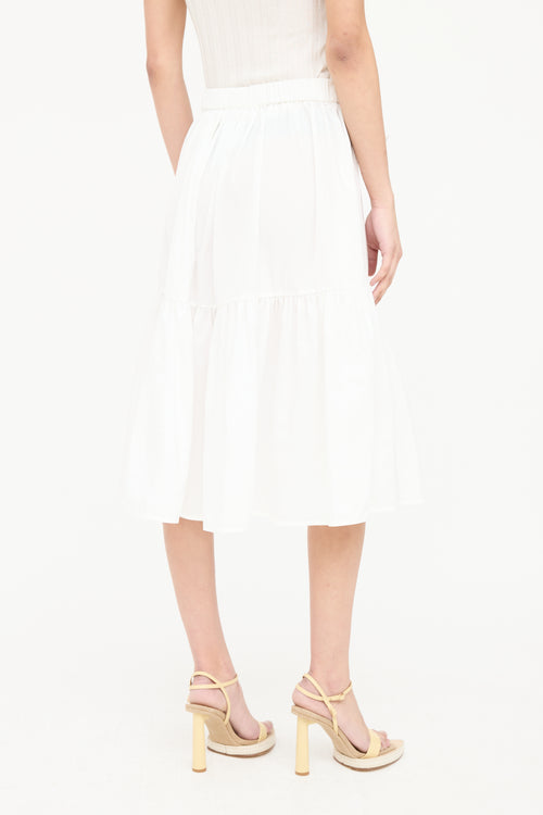 Cecilie Bahnsen Pleated Midi Skirt