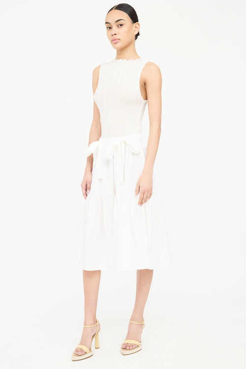 Cecilie Bahnsen Pleated Midi Skirt