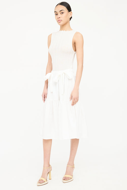 Cecilie Bahnsen Pleated Midi Skirt