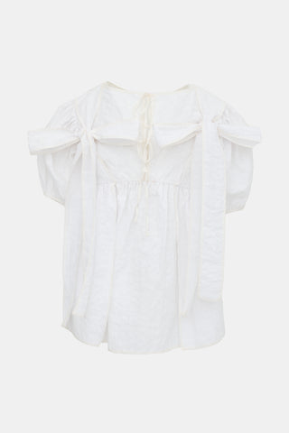 Cecilie Bahnsen Embroidered Brigitt Blouse