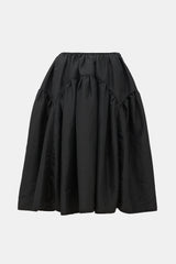 Cecilie Bahnsen Nylon Panelled Midi Skirt
