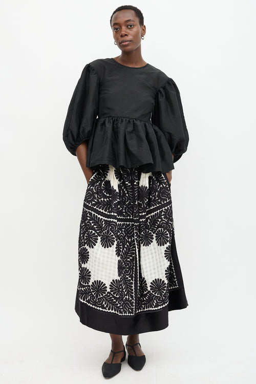 Cecilie Bahnsen Balloon Sleeve Blouse