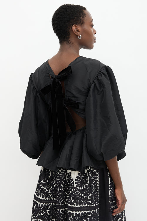 Cecilie Bahnsen Balloon Sleeve Blouse